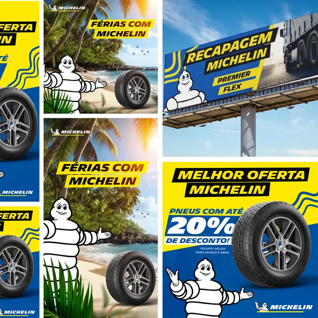 Peça de campanha criada pela Studyu para a Michelin
